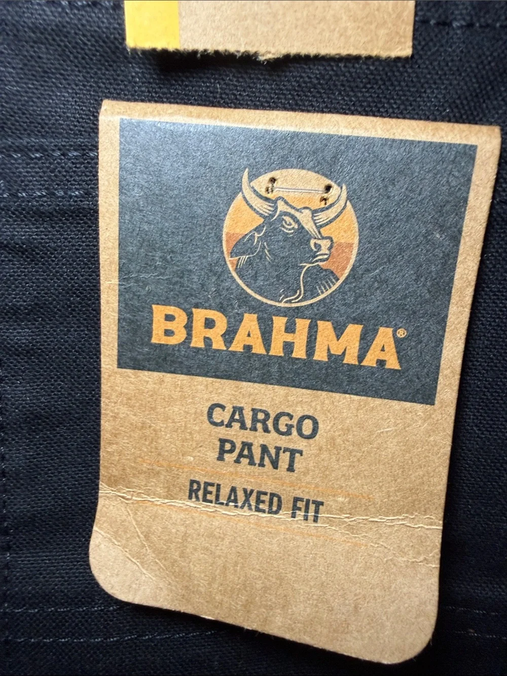 NEW! Brahma Men’s 36X30 Cargo Utility Pants Relaxed Fit Black
